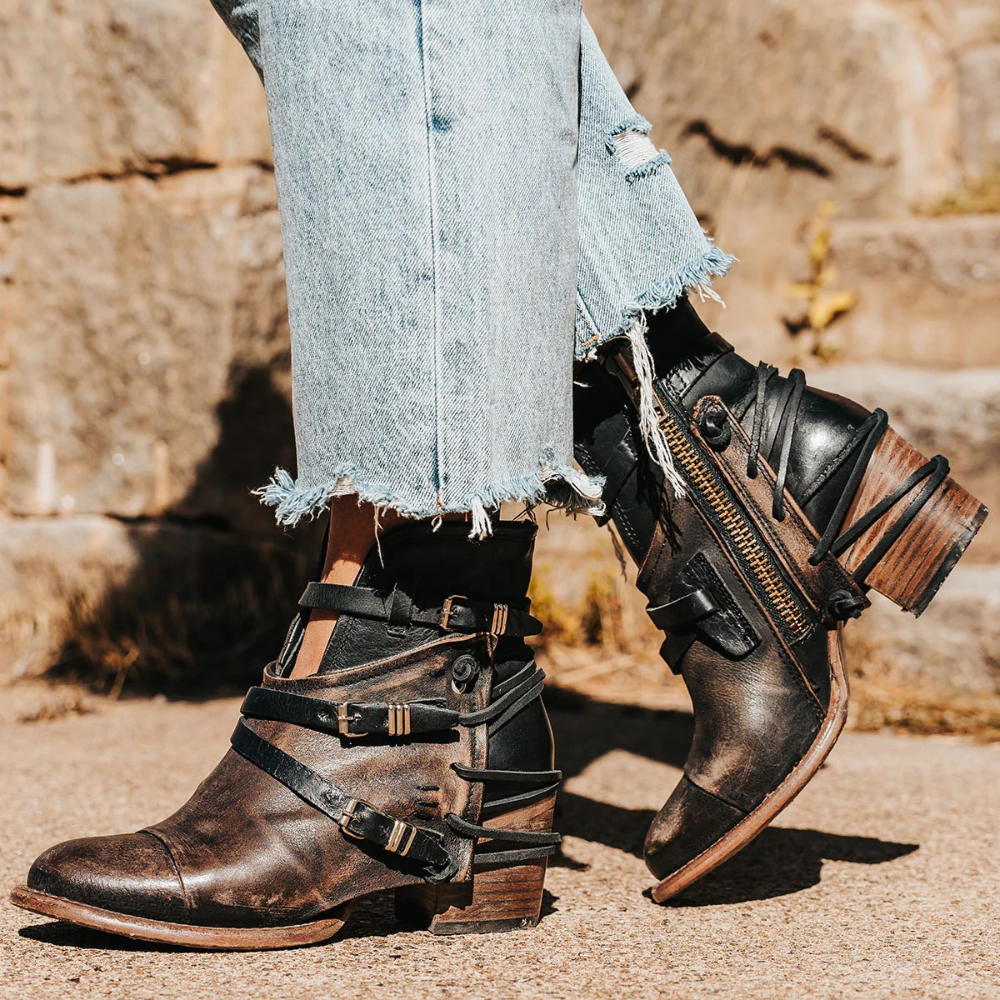 Anna – Orthopedic Leather Boots