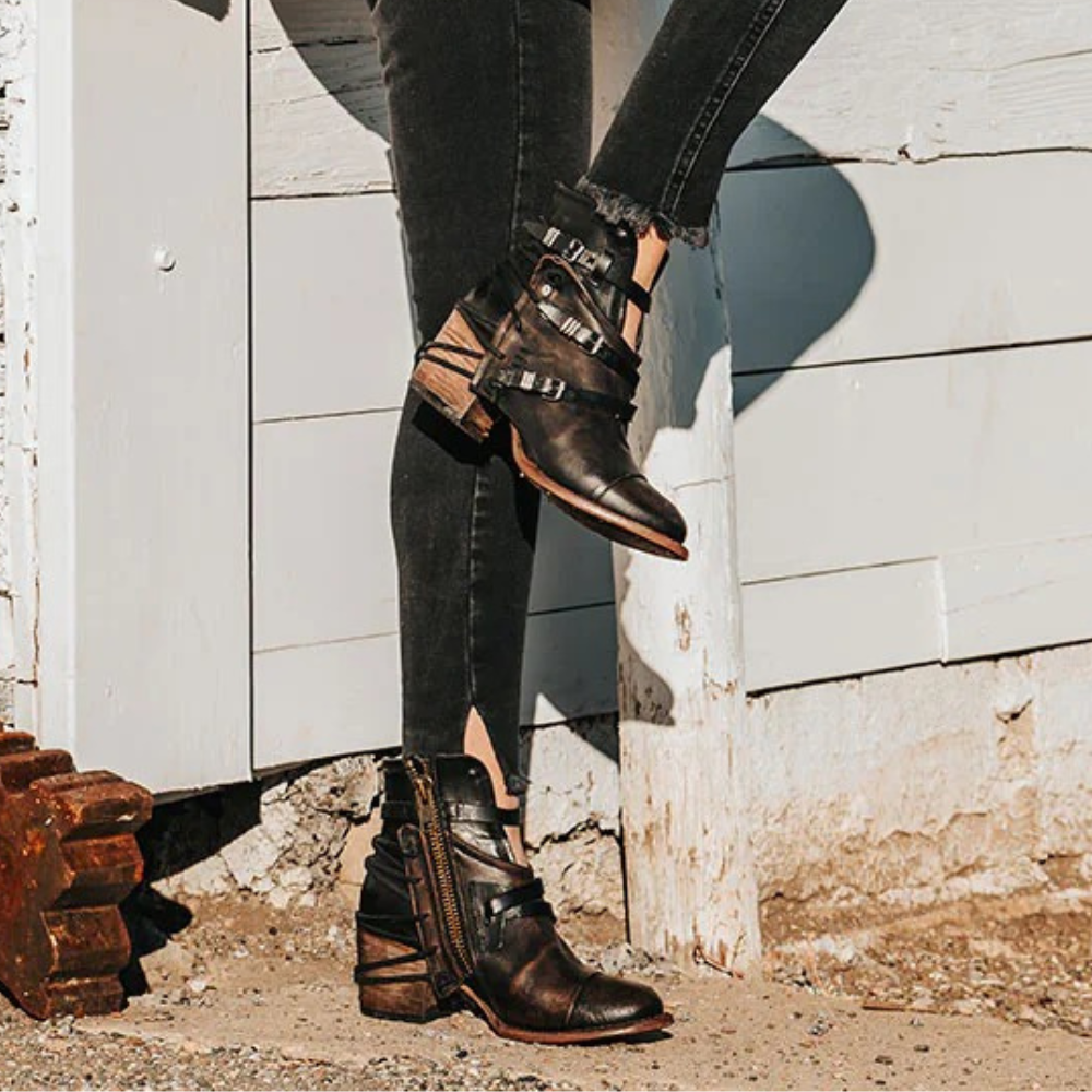 Anna – Orthopedic Leather Boots