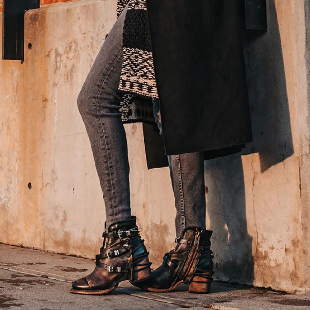 Anna – Orthopedic Leather Boots