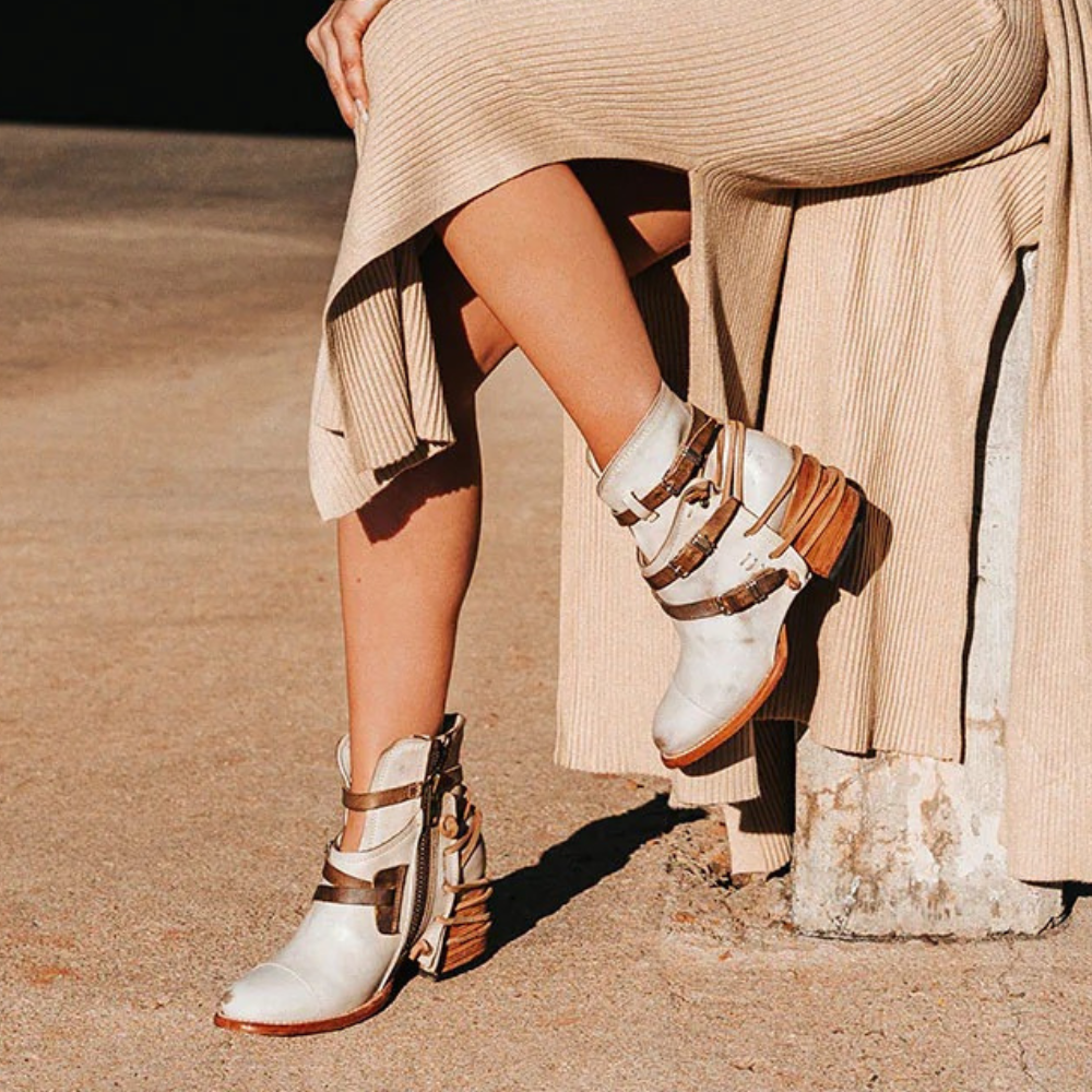 Anna – Orthopedic Leather Boots