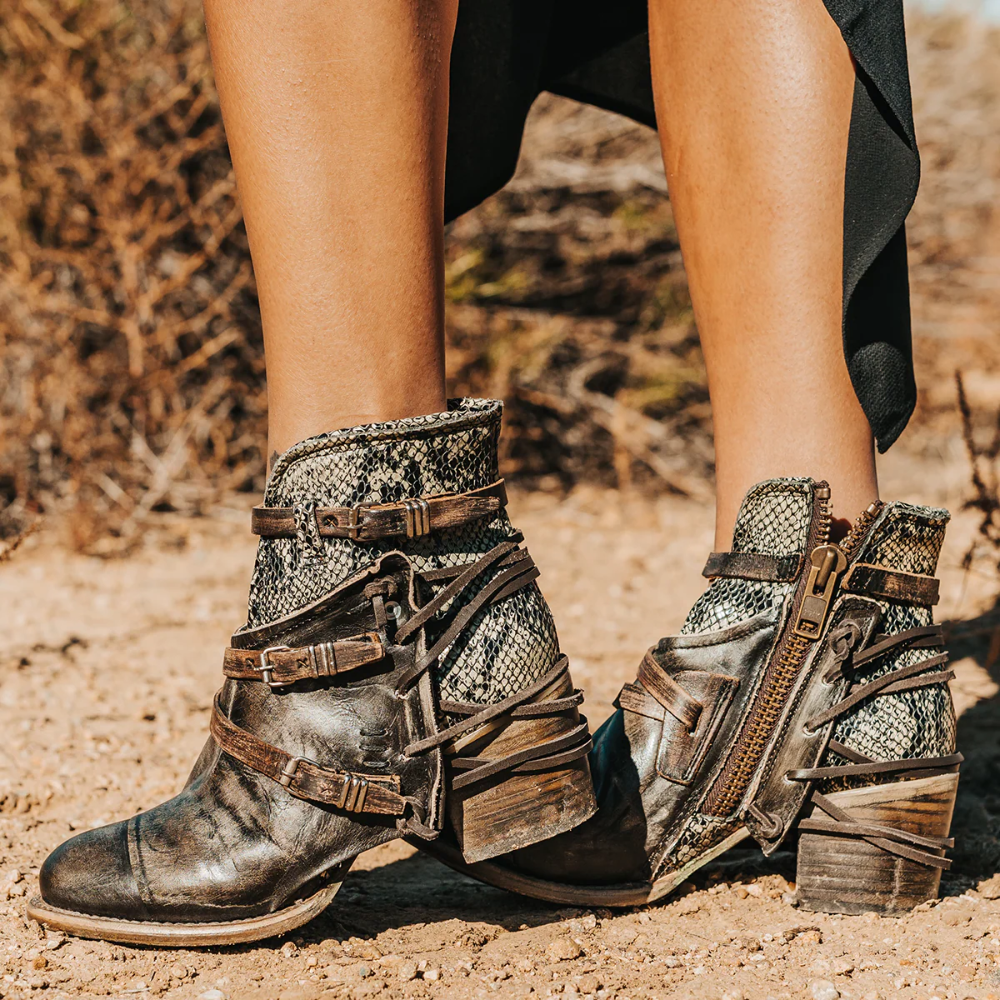 Anna – Orthopedic Leather Boots