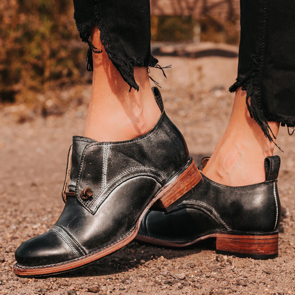 Brenda – Orthopedic Leather Shoes