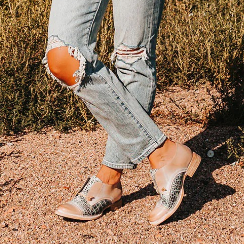 Brenda – Orthopedic Leather Shoes