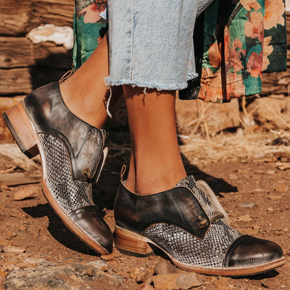 Brenda – Orthopedic Leather Shoes