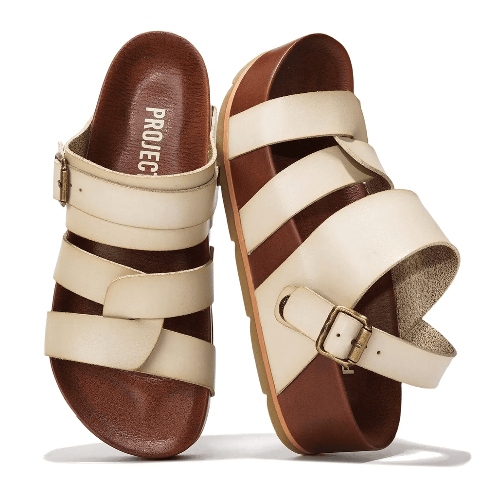 Carolyn – Orthopedic Platform Leather Sandals