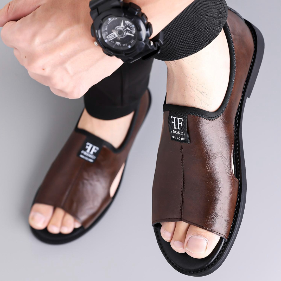 Christopher – Orthopedic Leather Sandals