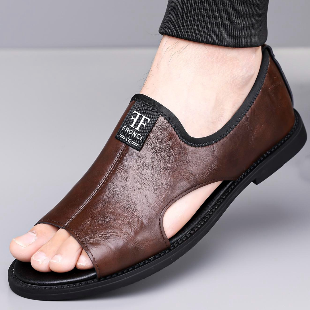 Christopher – Orthopedic Leather Sandals