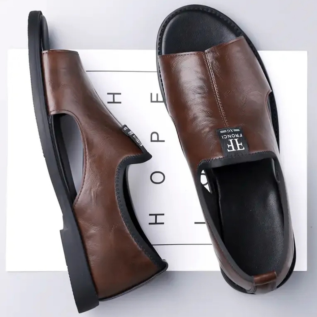 Christopher – Orthopedic Leather Sandals