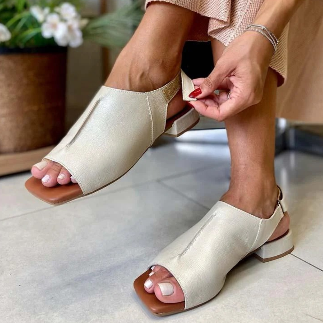 Donna – Orthopedic Leather Sandals
