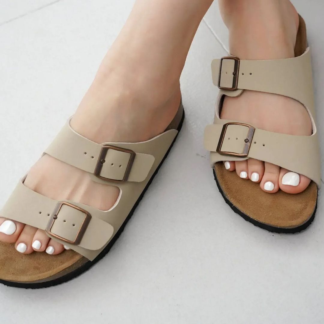 Janet – Orthopedic Leather Sandals