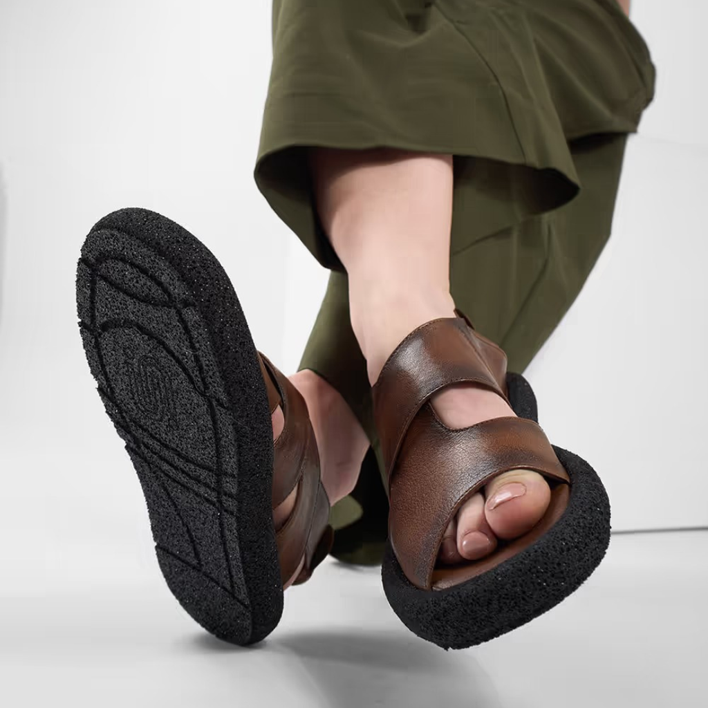 Jessica – Handcrafted Leather Orthopedic Sandals