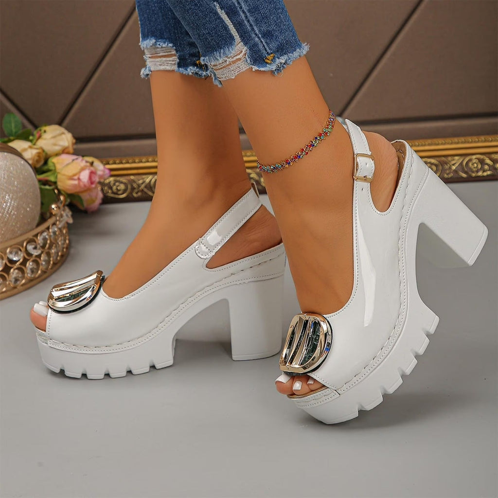 Katherine – Orthopedic Heeled Sandals
