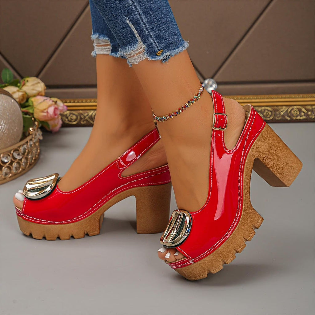 Katherine – Orthopedic Heeled Sandals