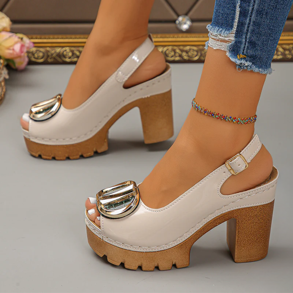 Katherine – Orthopedic Heeled Sandals