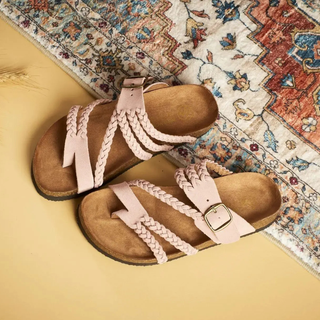 Melissa – Orthopedic Leather Sandals